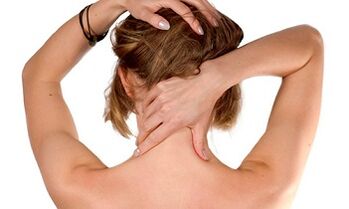 Self -massage of the neck for osteochondrosis