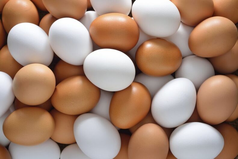 Eggs for the treatment of cervical osteochondrosis