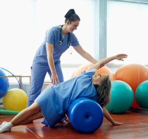 Therapeutic exercises for osteochondrosis